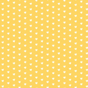 Yellow Heart Shape Pattern